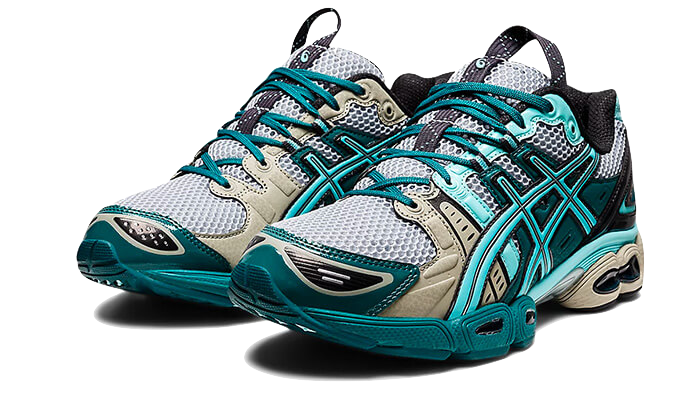 ASICS UB3-S Gel-Nimbus 9 Kiko Kostadinov Piedmont Grey Aruba Blue - 1201A442-020