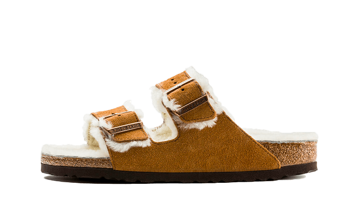 Birkenstock Arizona Shearling Mink - 1001128/1001135