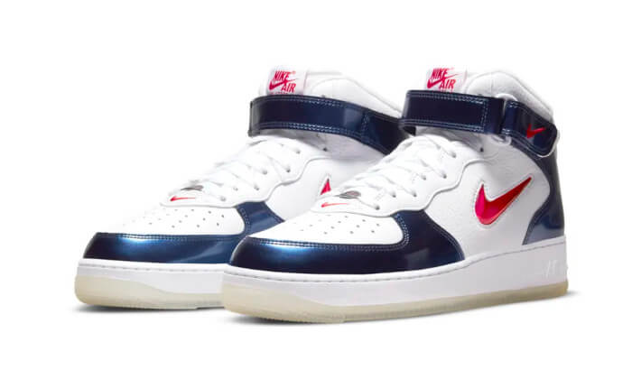 Nike Air Force 1 Mid University Red Midnight Navy - DH5623-101