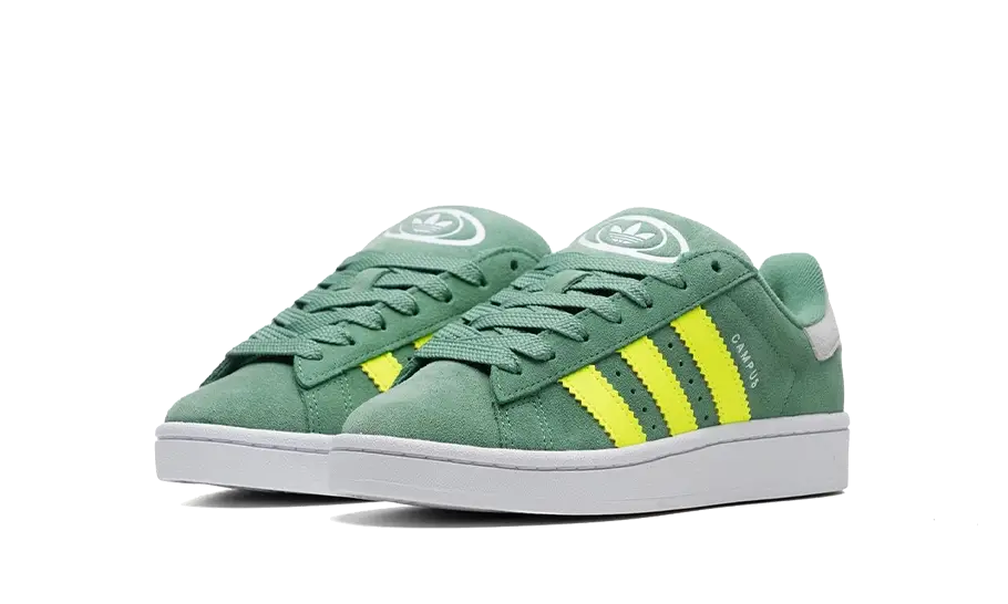 Adidas Campus 00s Green Solar Yellow - IF3967