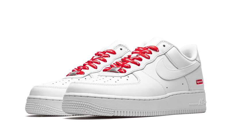 Nike Air Force 1 Low White Supreme - CU9225-100