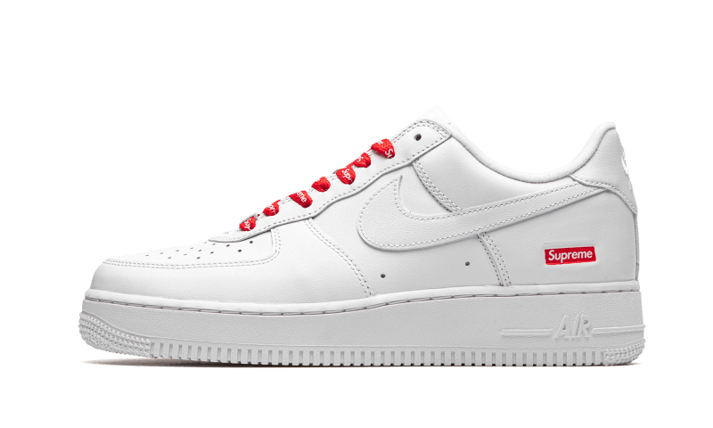 Nike Air Force 1 Low White Supreme - CU9225-100