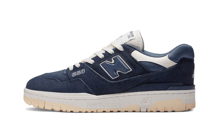 New Balance 550 Natural Indigo Suede - BB550SLA