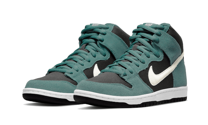 Nike Nike SB Dunk High Green Suede - DQ3757-300