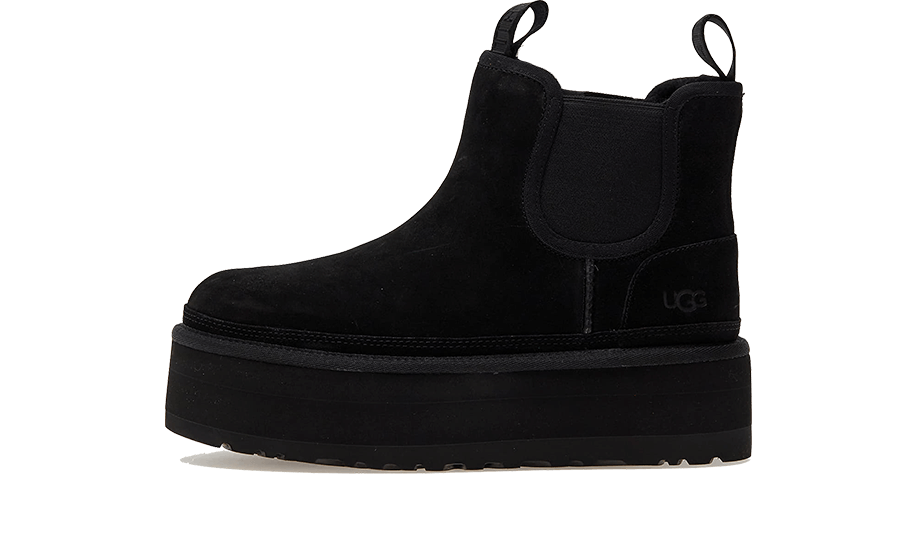 UGG Neumel Platform Chelsea Boot Black - 1134526-BLK